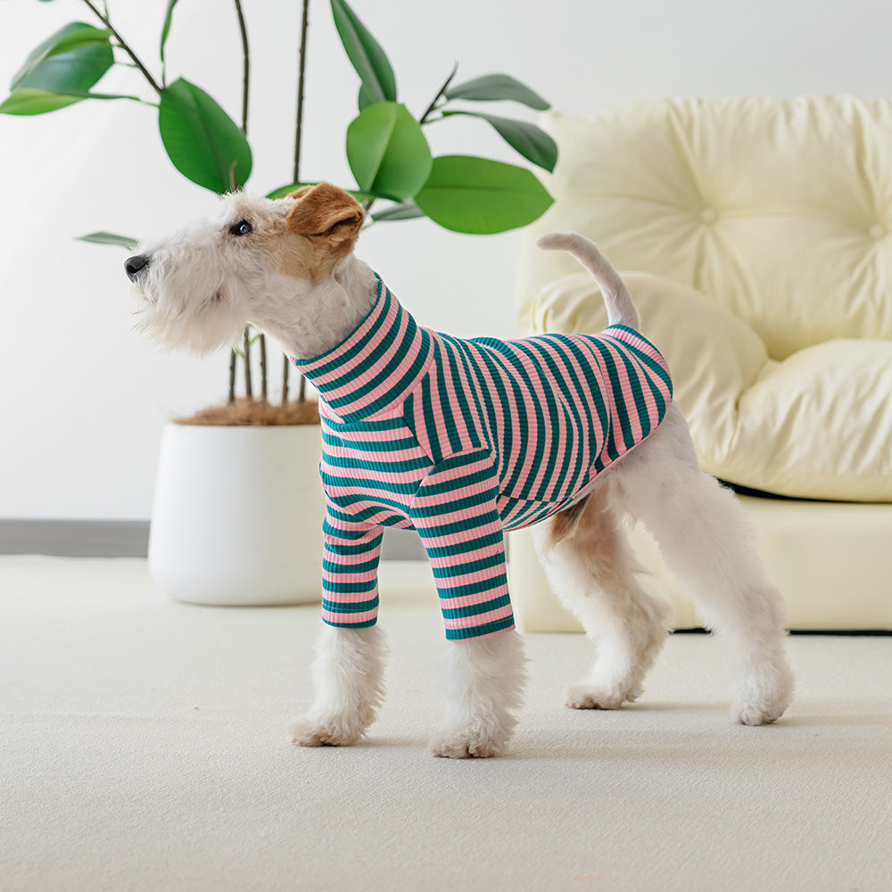 Le Tee Long - Verde Petróleo y Rosa