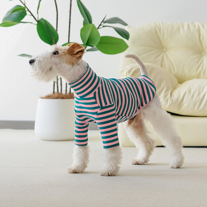 Le Tee Long - Verde Petróleo y Rosa